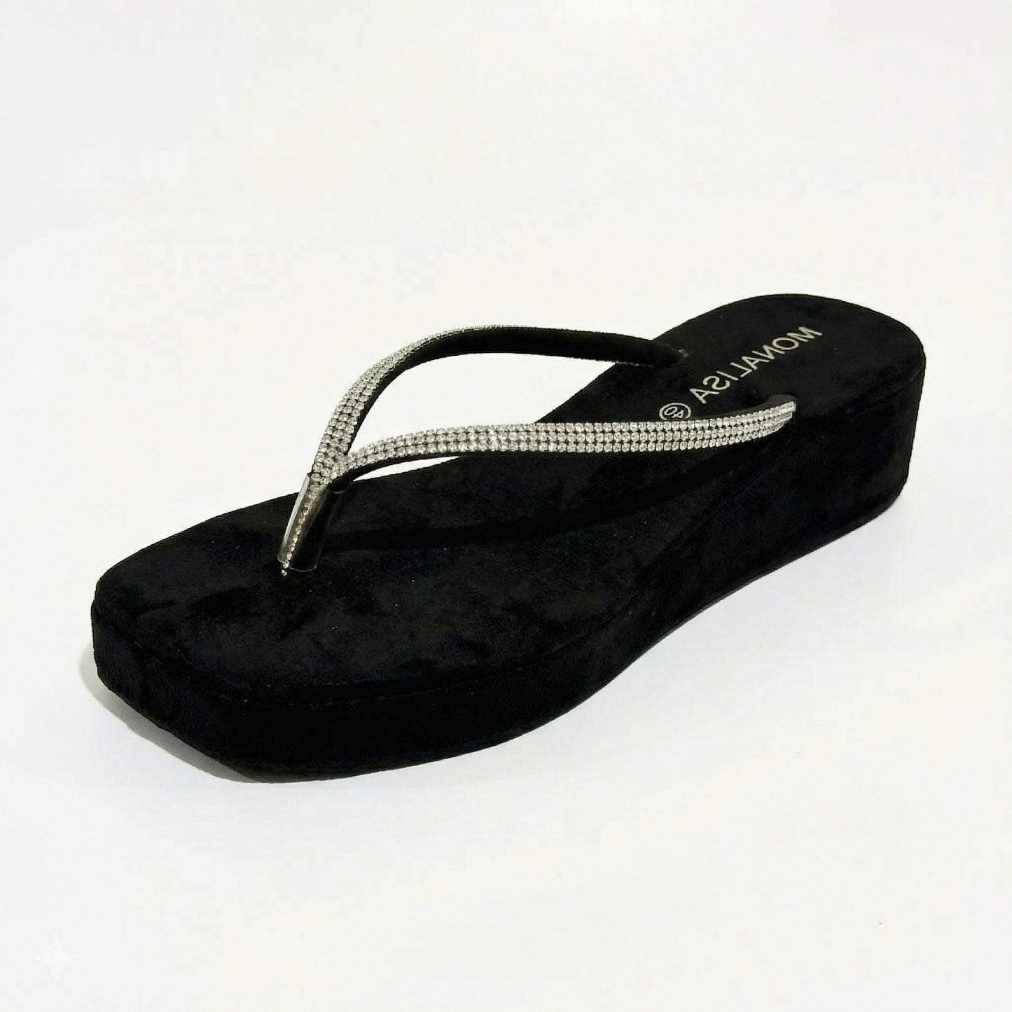 Sparkly Women's Flip Flops for Summer Comfort